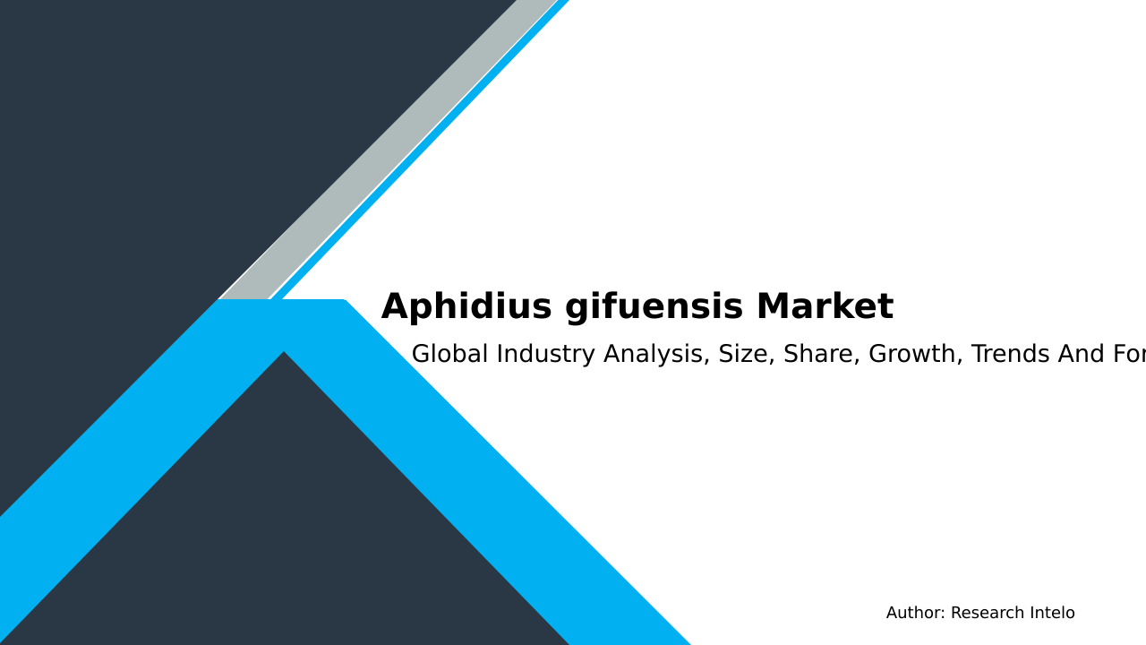 Aphidius gifuensis Market Research Report 2033